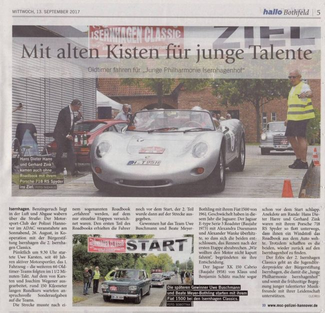 2. Isernhagen Classic Bothfeld 13.9.2017