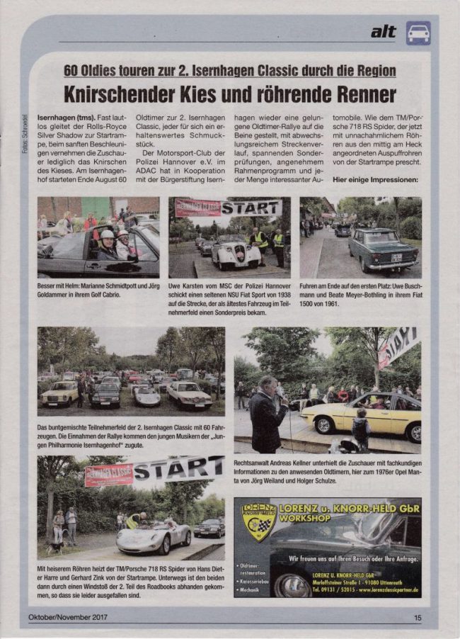 2.Isernhagen Classic Hannover Mobil